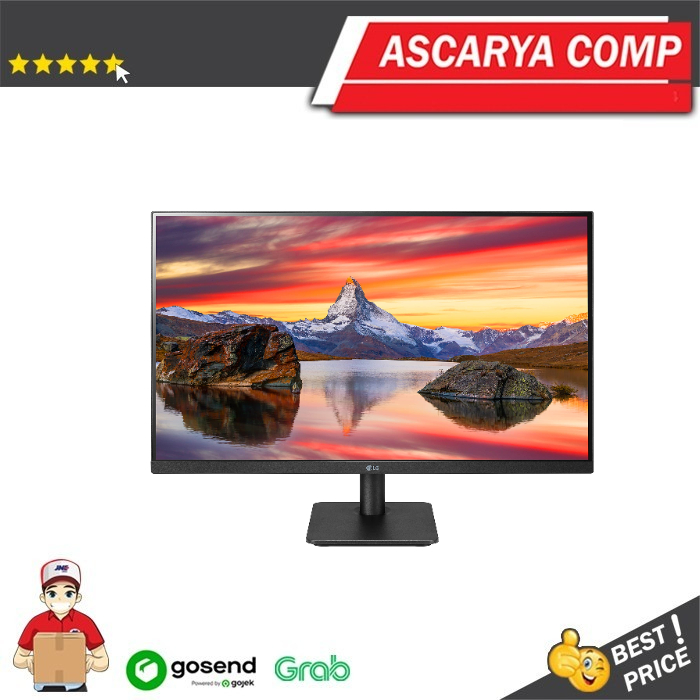 27MP400-B 27'' IPS Full HD Monitor dengan 3-Side Virtually Borderless Design