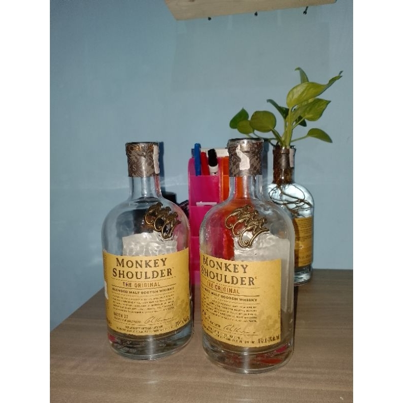 Monkey Shoulder, Botol Bekas Minuman