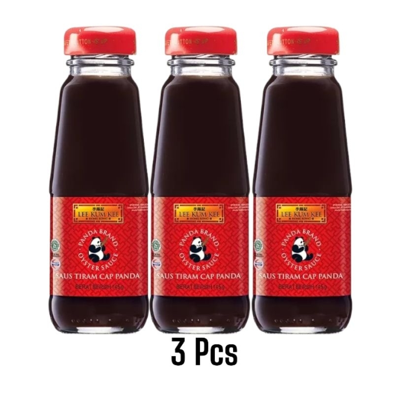 

Lee Kum Kee Oyster Sauce Panda 3 × 145 gr | Lee Kum Kee Saus Tiram | Saus Tiram Halal