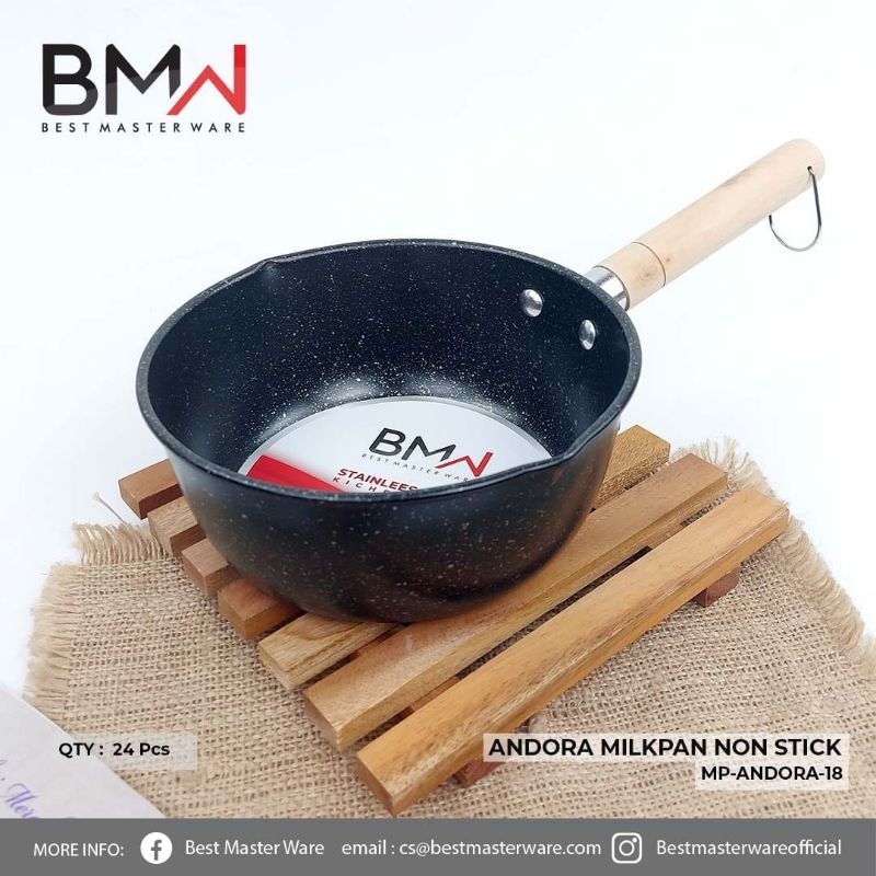 Panci Susu Milkpan Hitam BMW • Panci Adora BMW