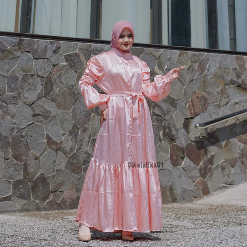 DRESS GAMIS SHIMER SANTORINI