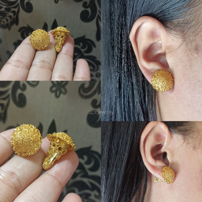 subeng bali alpaka lapis emas