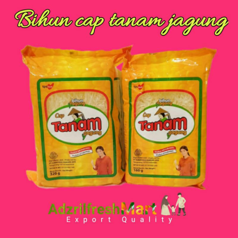 

BIHUN CAP TANAM JAGUNG SATU BUNGKUS ( 160Gr )