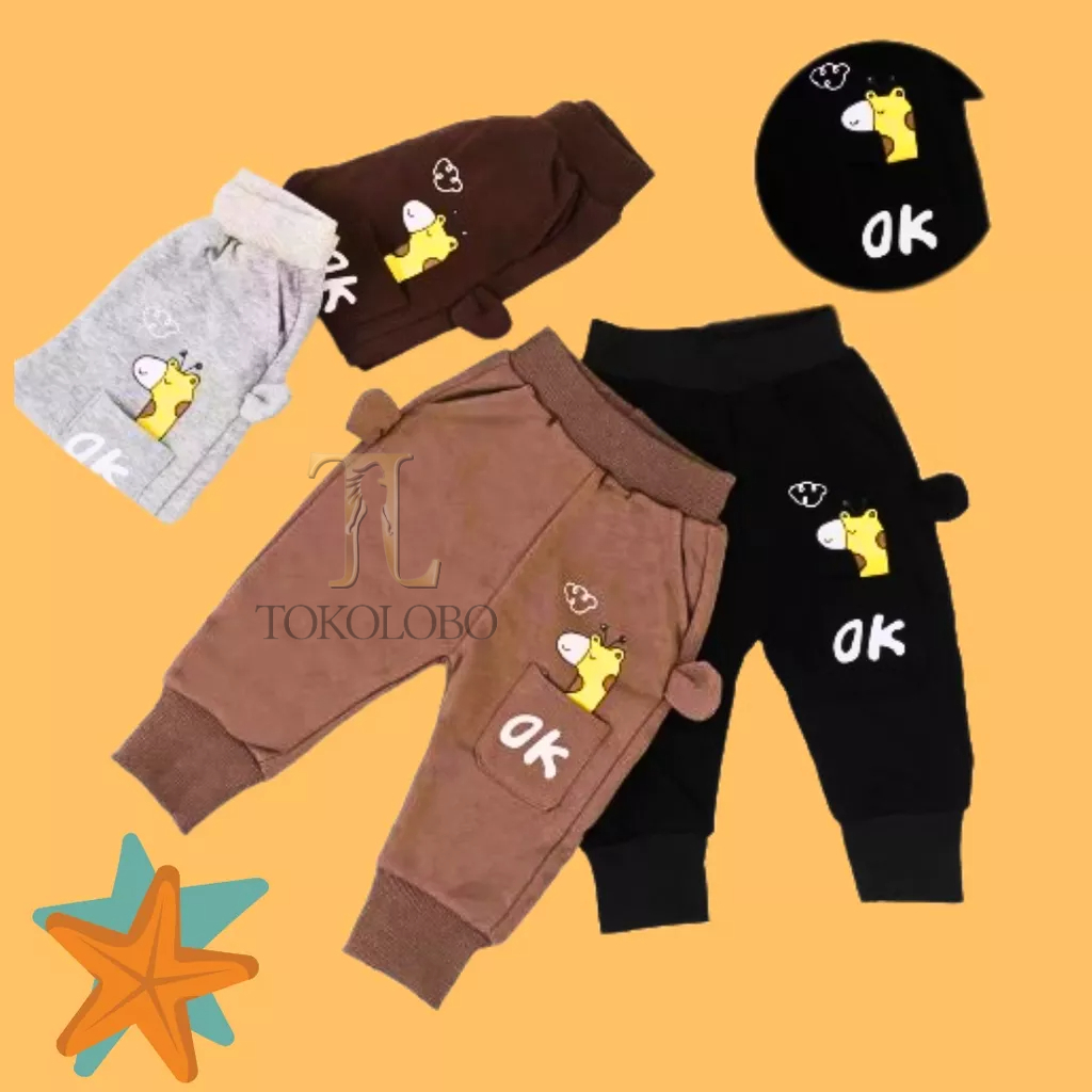 tokolobo (IMPORT) JOGGER ANAK GIRAFFE KoDe 00271