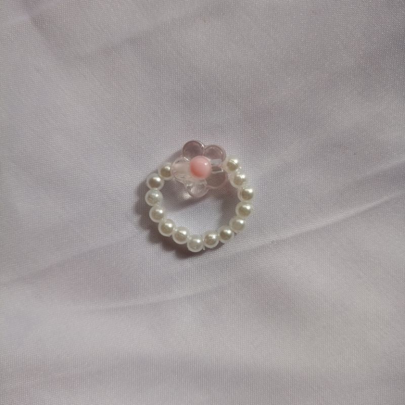 Cincin Manik Bunga Lucu/ Cincin Manik Korea