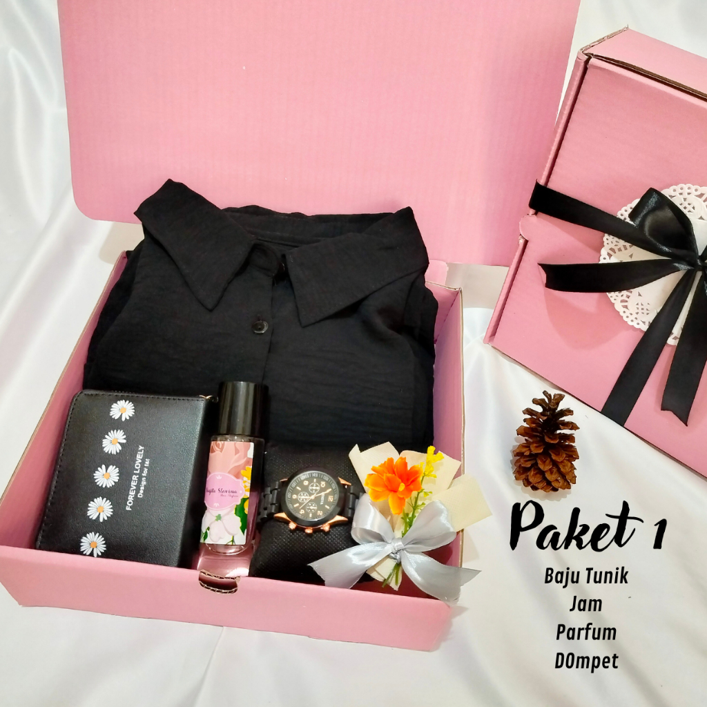 Kado Hampers Gift Box Hadiah Cewek Bestie Ulang Tahun/ Hampers Lebaran/ Wisuda