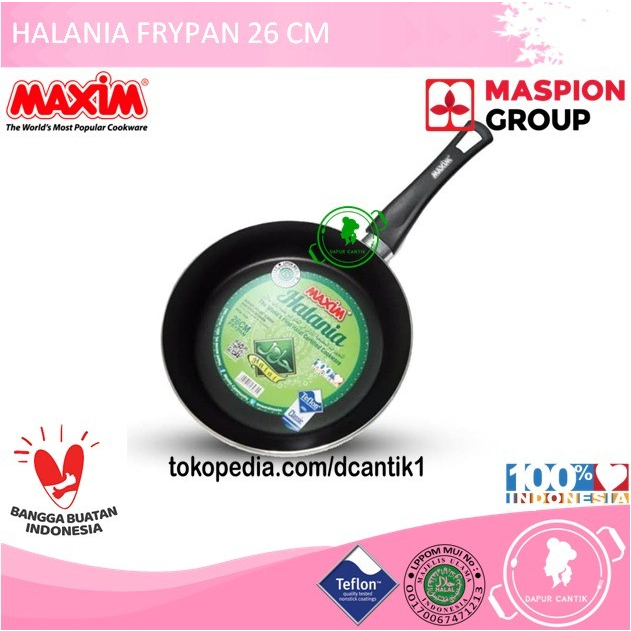 New Maxim Halania Frypan Teflon Anti Lengket