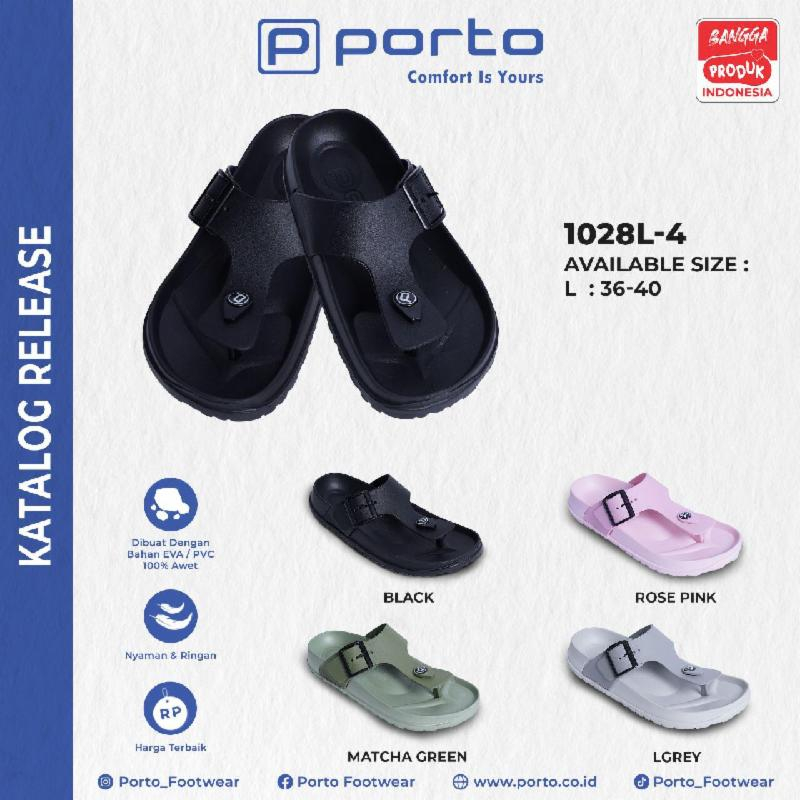 PORTO 1028L-4 (36-40) SANDAL JAPIT CASUAL