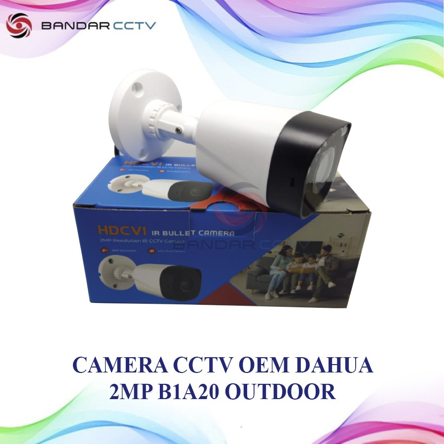 PAKET KAMERA CCTV OEM DAHUA 8CH 2MP