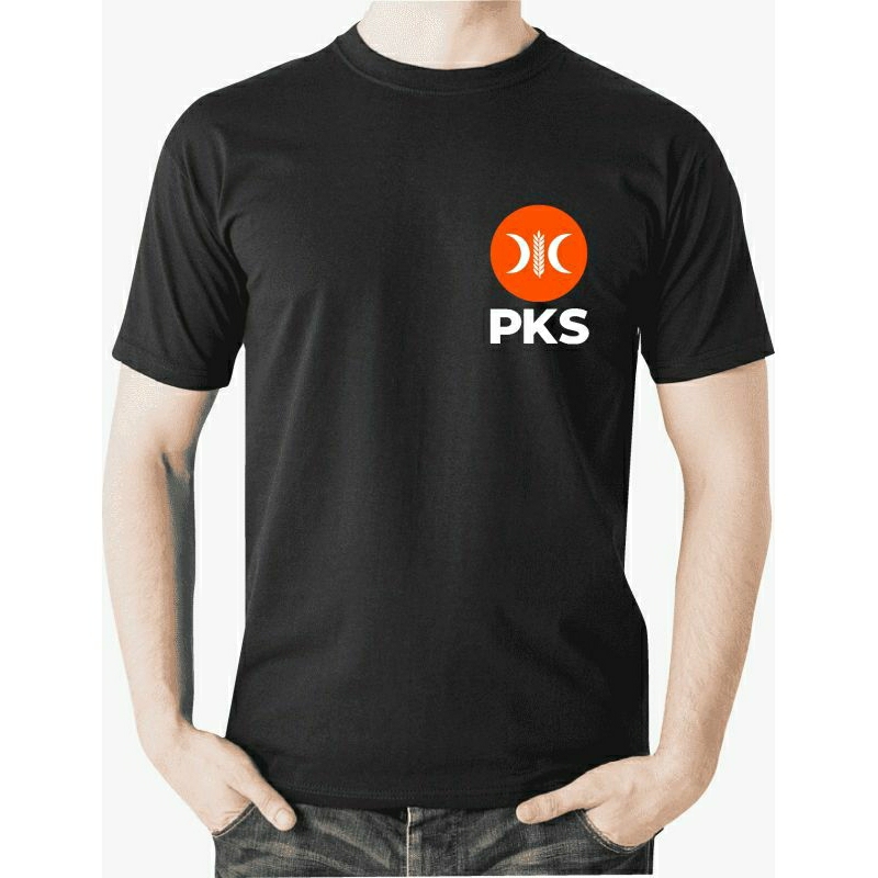 kaos partai pks / kaos lambang pks simple / kaos logo partai pks 2023