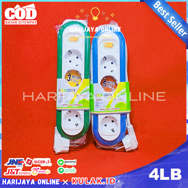 DEXICON Stop kontak usb/usb stop kontak 4 lubang/charger usb/colokan usb/terminal usb/socket usb/ada