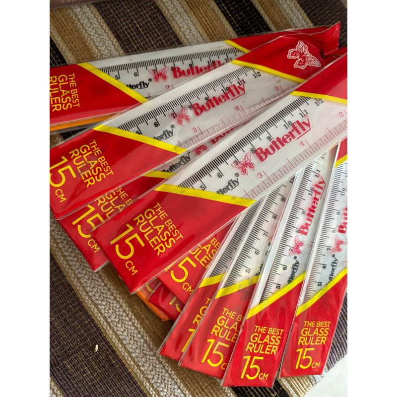 

Penggaris Butterfly Obral ukuran 15cm