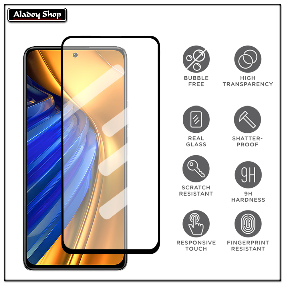 PAKET 3 IN 1 Tempered Glass Layar Xiaomi Poco F4 Free Tempered Glass Camera dan Skin Carbon