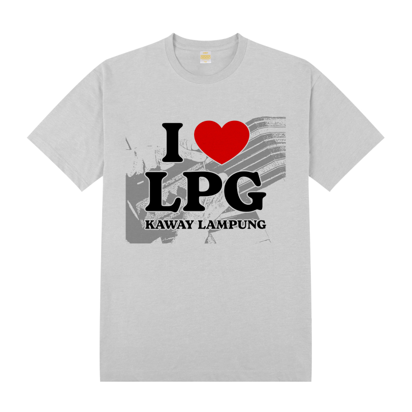 KAWAY T-SHIRT Kaos Family Keluarga LOVE LPG COUPLE