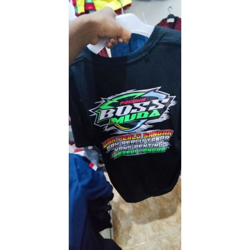 kaos bos muda