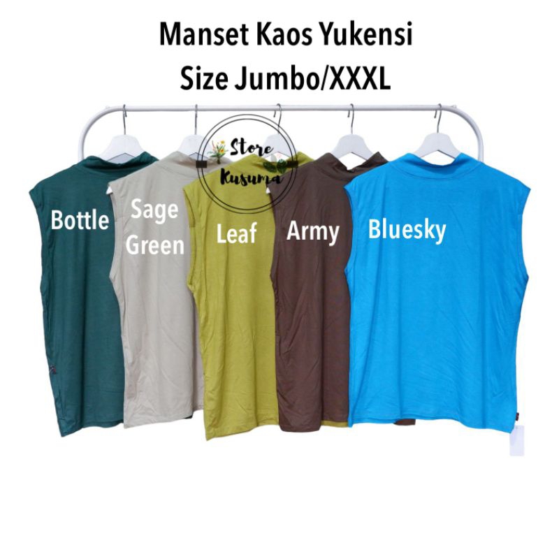 Manset Kaos Buntung Wanita/Yukensi size Jumbo XXXL