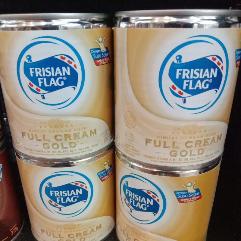 

Frisian flag full cream gold 370g