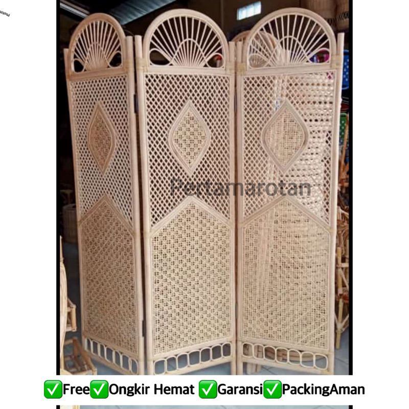 LIMITED EDITION SKETSEL ROTAN TENUN AESTHETIC/PENYEKAT RUANGAN ROTAN 3 DAN 4 LEMBAR