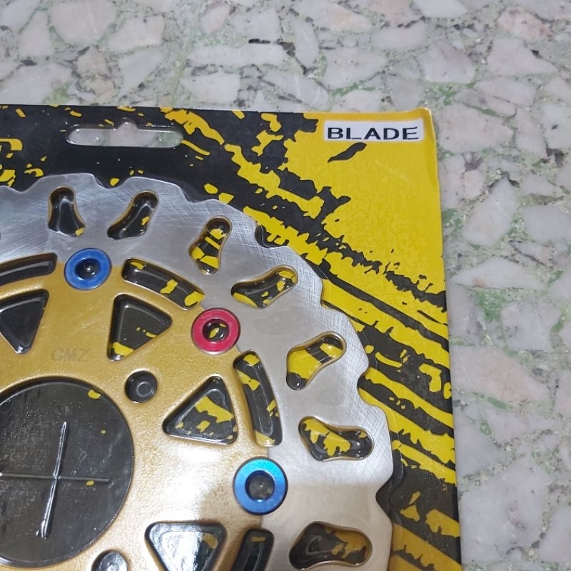 piringan blade, cakram blade, supra 125, revo 220mm racing kontes harian