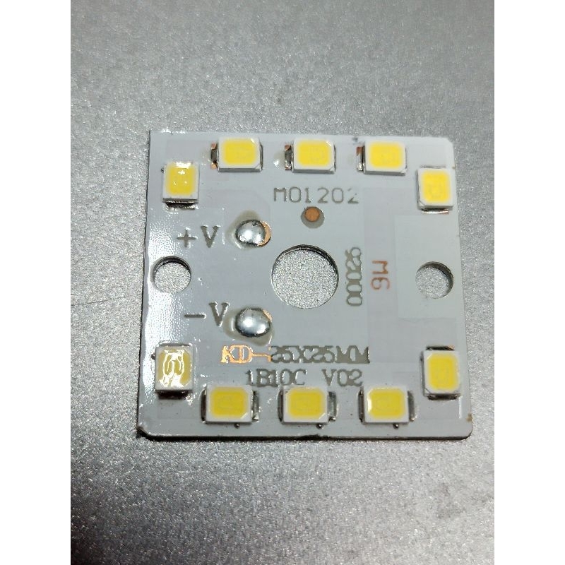 pcb DC 9watt 9v (1b10c) pcb kecil 25x25mm