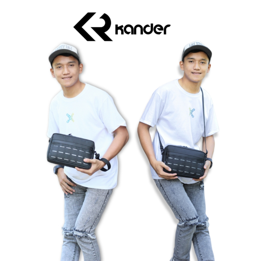 Tas Pria Clutch Bag Selempang original Kander