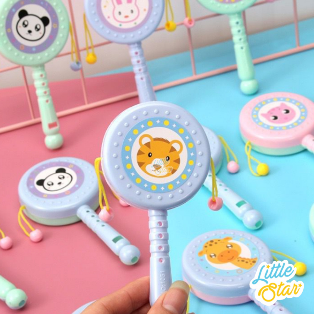 Mainan Anak Tongkat Gengam Ajaib Rattle Stick Mainan Bayi