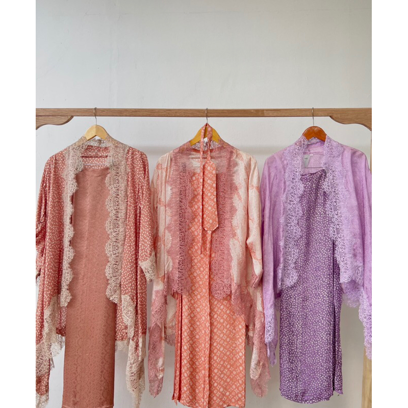 one set outer batik viscose