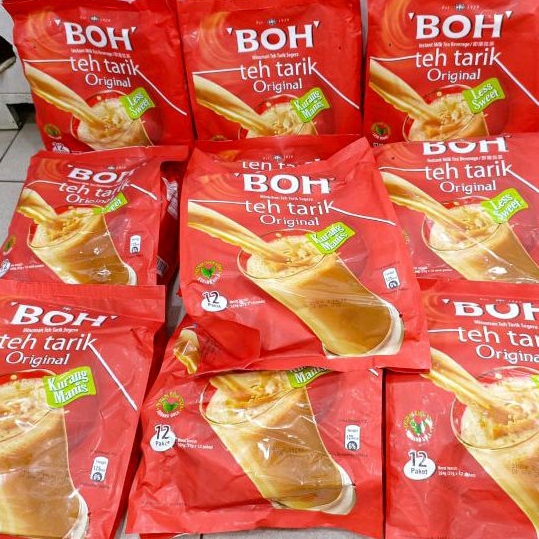 

MAR Boh Teh Tarik Orinal Kurang Manis/Less Sweet With Stevia Leaf