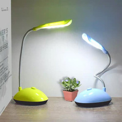 Lampu Meja Belajar Mini Kecil Led Flexible Lampu Kerja Baca Desk Lamp Portable