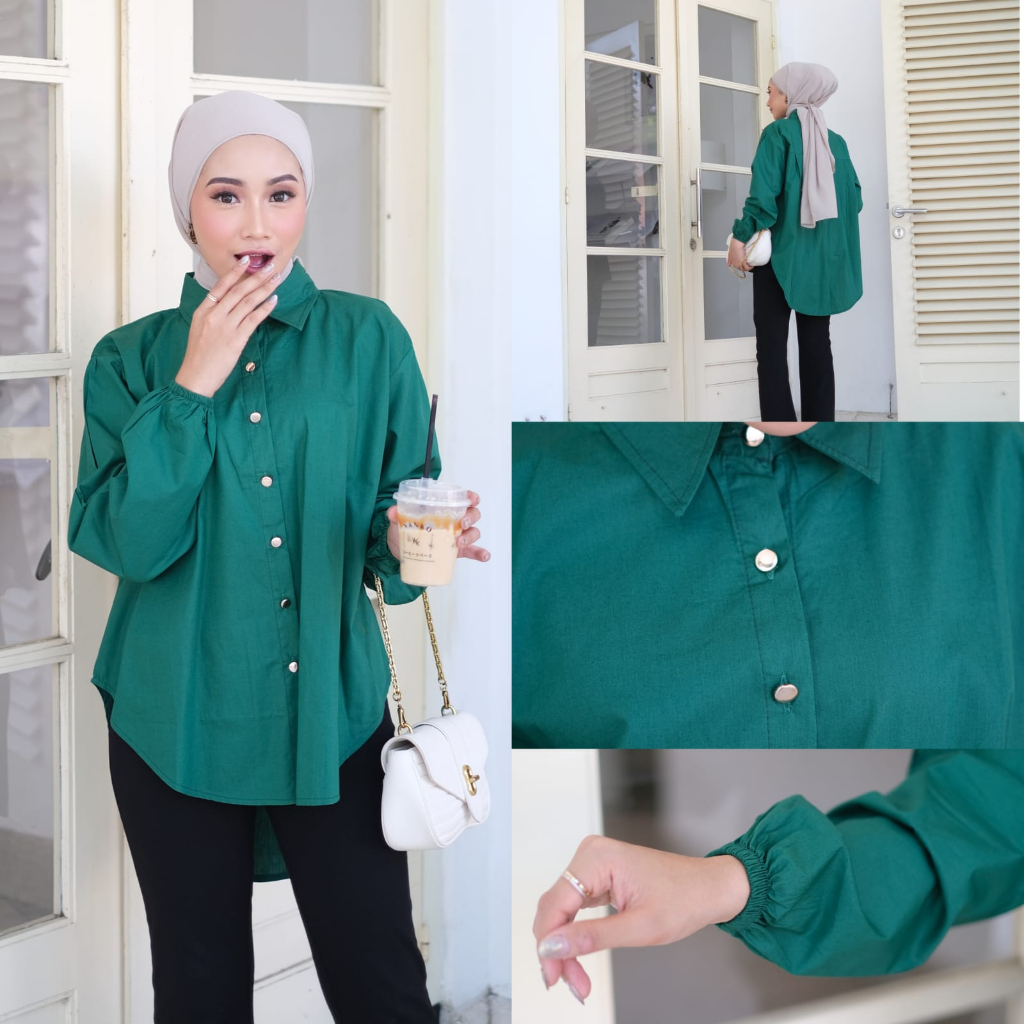 Aura blouse | atasan wanita | blouse hits wanita