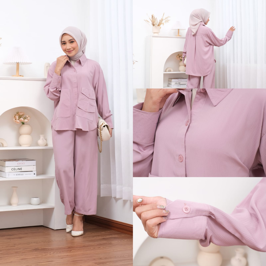 Aluna shirt | kemeja wanita | atasan wanita