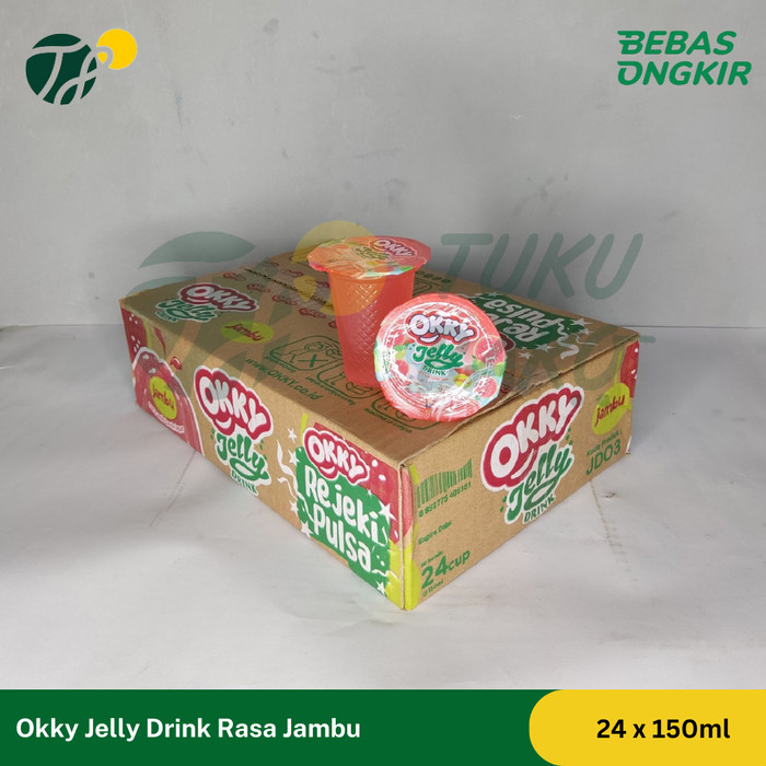 

OKKY JELLY DRINK JAMBU KARTON ISI 24 KHUSUS INSTAN DAN SAME DAY