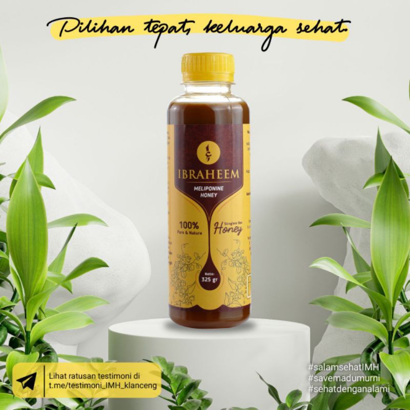 

Madu Klanceng IMH (Ibraheem Meliponine Honey) 325gr