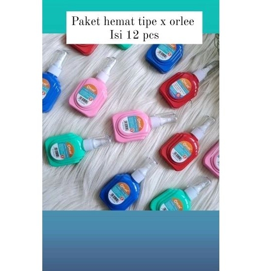 

PAKET HEMAT TIPE X CAIR ORLEE/CORECTION PEN