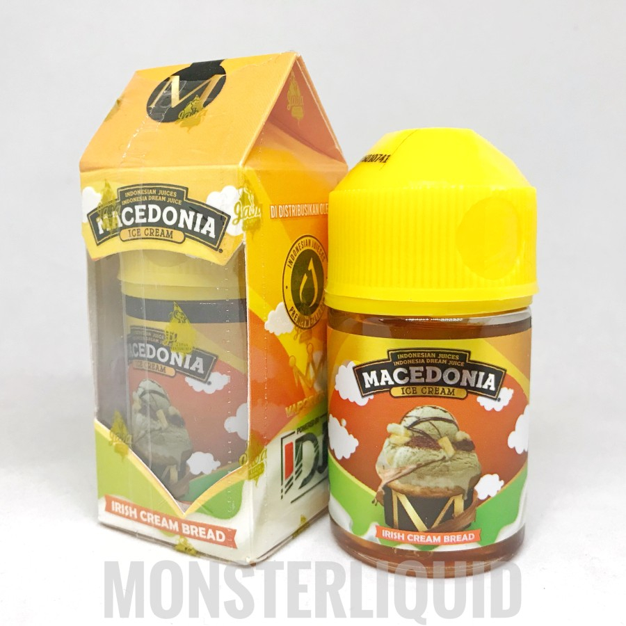 MACEDONIA V2 IRISH CREAM BREAD BY IDJ X VAPORKING X IJ 3MG 60ML