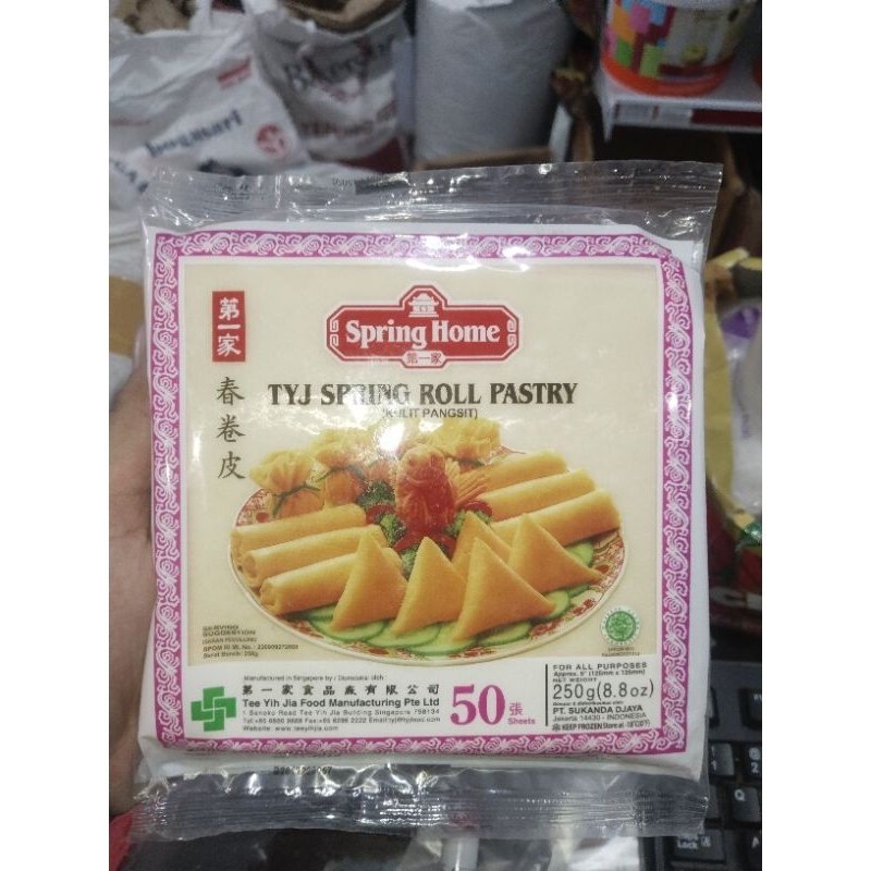 

Tyj Spring roll pastry 50s