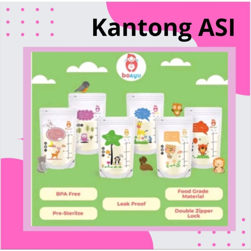 (READY)Kantong Asi/Kantong Asi Murah/Kantong Penyimpanan Asi