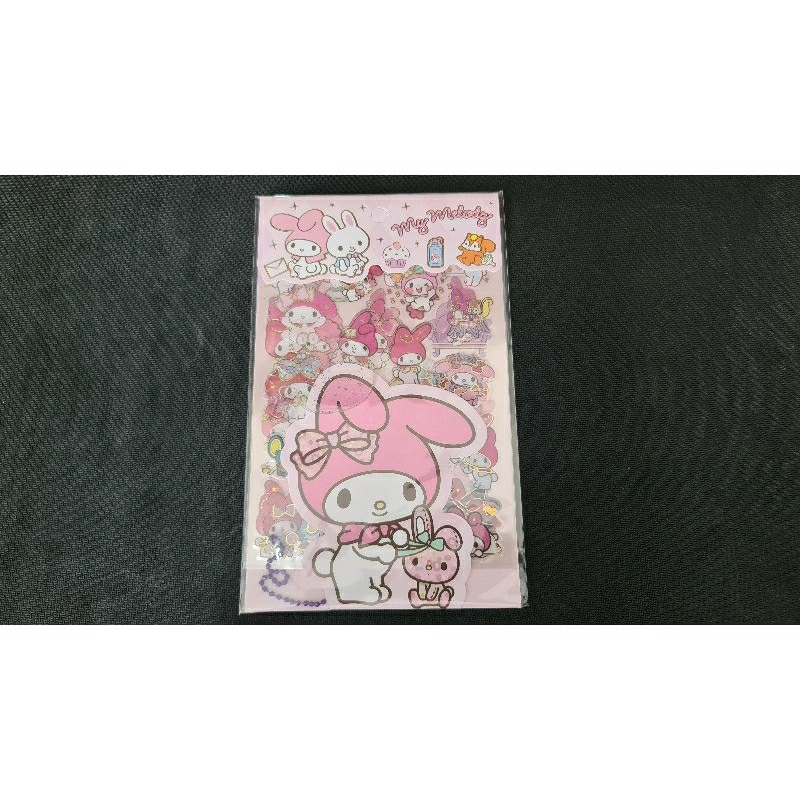 

Stiker lucu aesthetic isi 4 pcs Deco Sticker 2D Melody_ Hello Kitty_ Kuromi_ Shinchan_Cinnamoroll_ Pompompurin