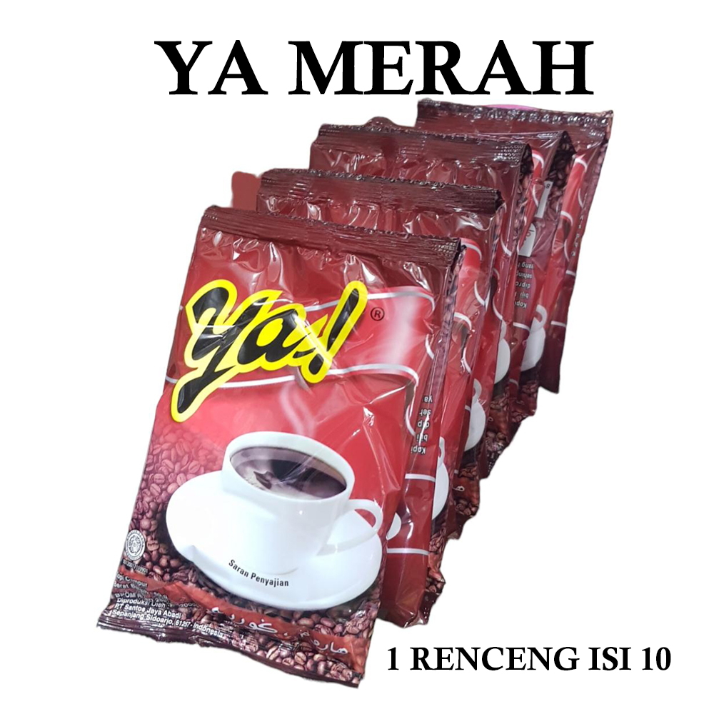 KOPI YA MERAH RENCENG ISI 10