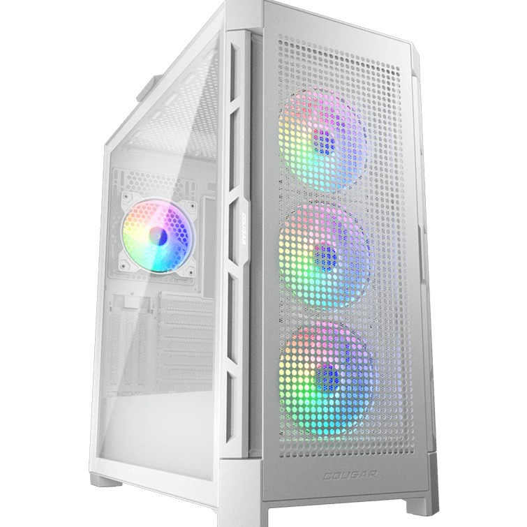 COUGAR GAMING CASE DUOFACE PRO RGB WHITE MID TOWER PC CASE CASING