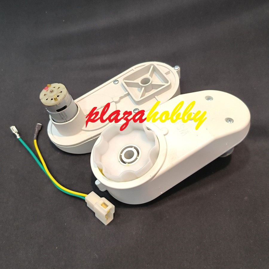 gearbox mobil aki 6v WSJ putih bintang 6 dinamo 390 18.000 rpm PMB dll