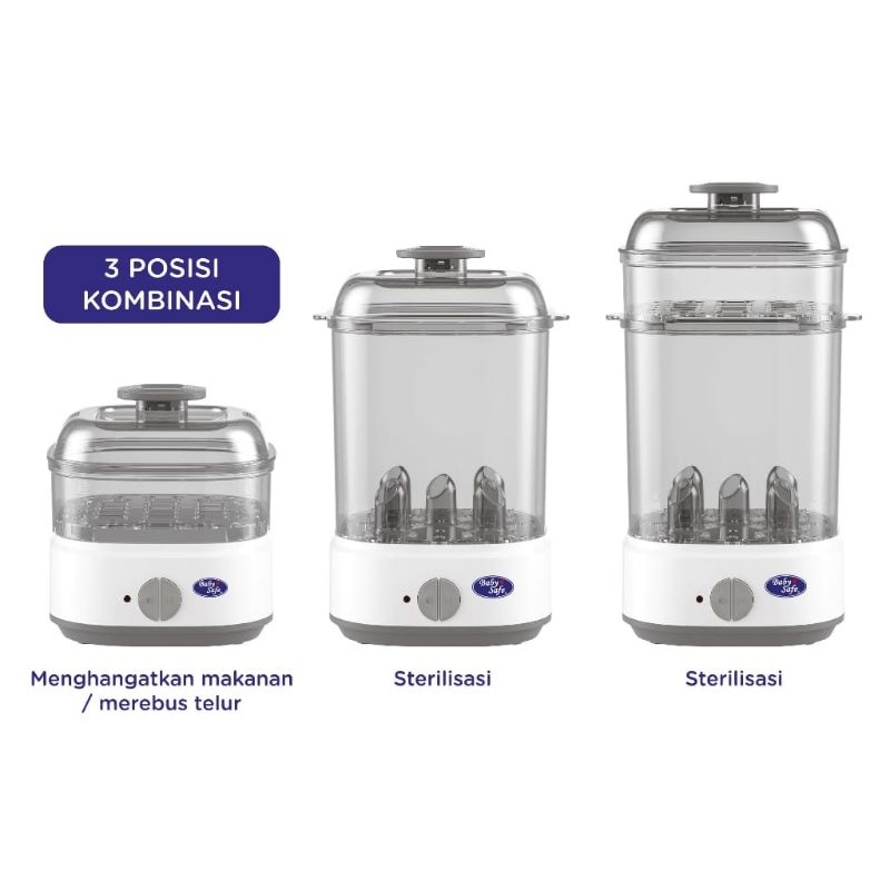 Baby safe Lb318 sterilizer &amp; food warmer