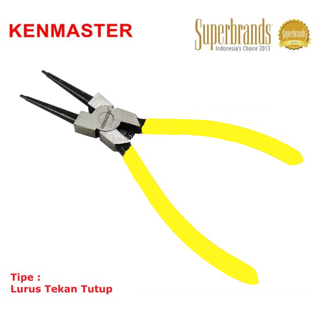 Tang Snap Ring STI 6 Inch Tang Snap Ring Lurus Tutup  / STI Circlio Plier 6&quot;