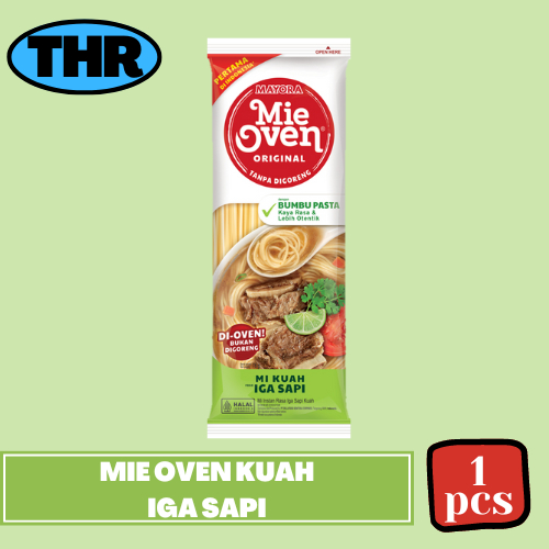 

Mie Oven Kuah Iga Sapi