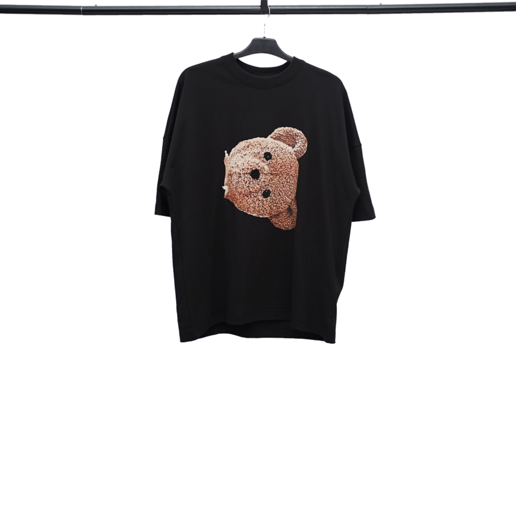PALM ANGELS BIG BEAR OVER TEE BLACK