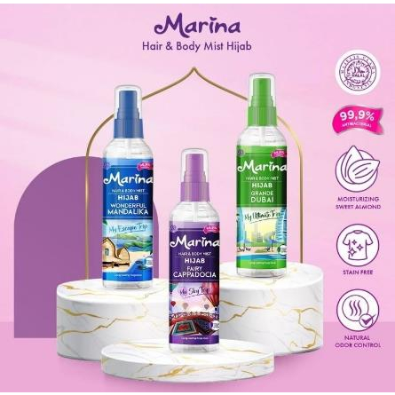 * NCC * Marina Hair And Body Mist Parfum Long Lasting Fragance Perfume 9,99% Anti Bakteri