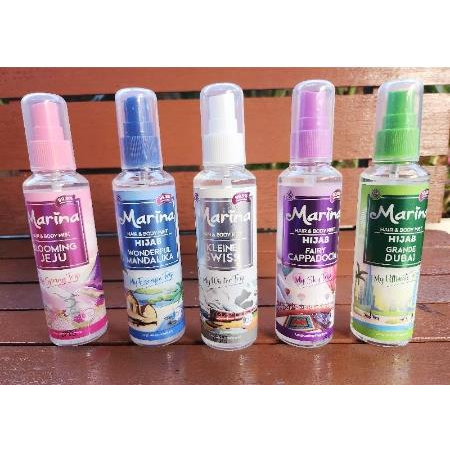 * NCC * Marina Hair And Body Mist Parfum Long Lasting Fragance Perfume 9,99% Anti Bakteri