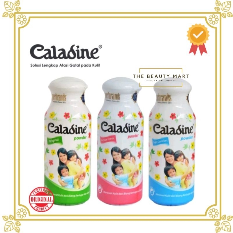 CALADINE Powder Original 100gr | Bedak Gatal | Caladine Bedak Powder Bayi