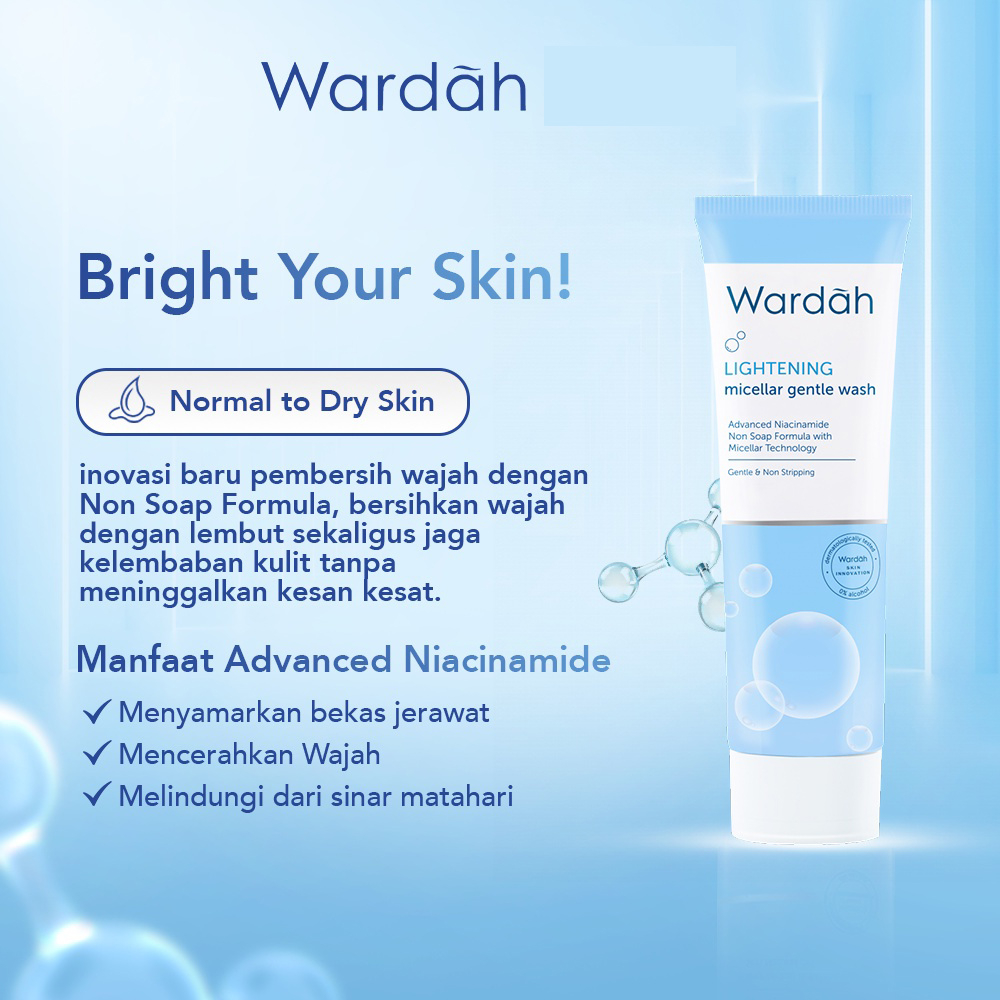 Wardah Lightening Micellar Gentle Wash