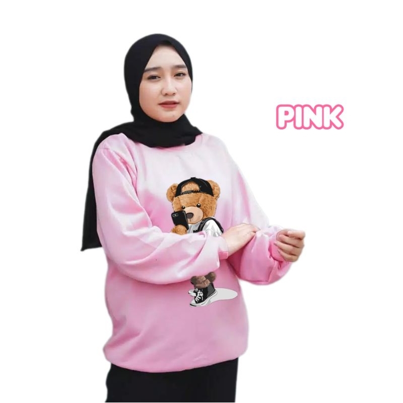 SWEATER WANITA  TEDY BEAR